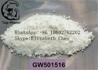 99,9% pureza GW-501516 Cardarine   CAS: 317318-70-0 halterofilismo   Pó liofilizado fraco branco.