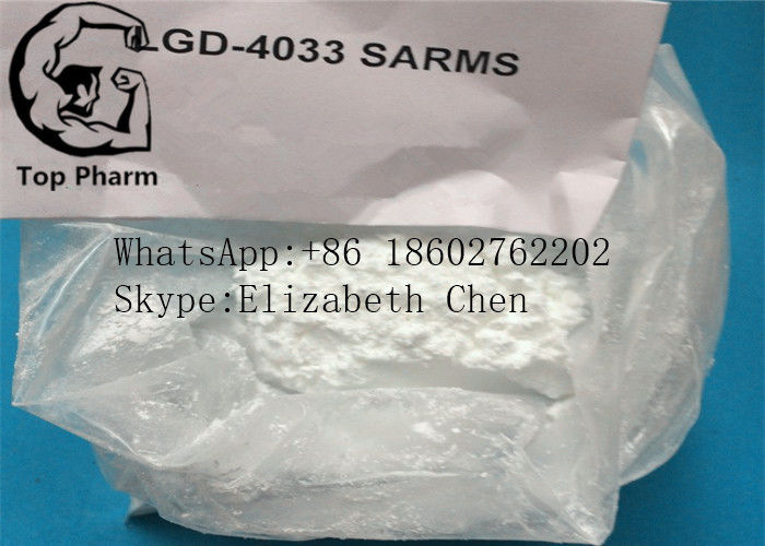 99,9% pó cristalino branco da pureza 1165910-22-4 Lgd-4033/LGD 4033 para o body building Sarms